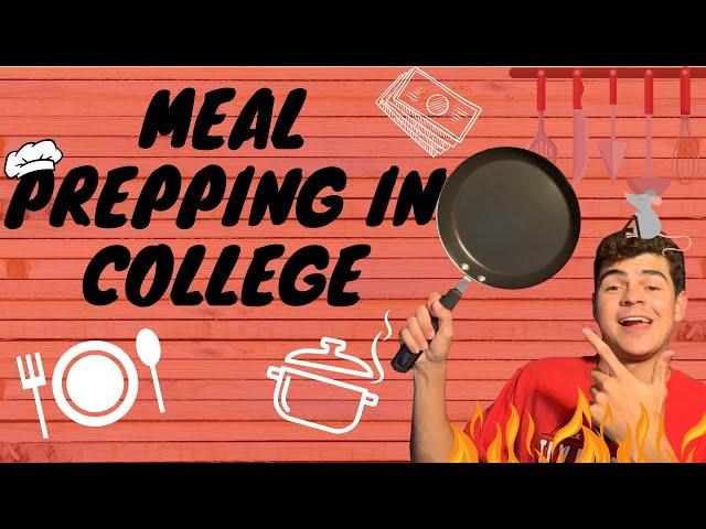 Meal Prepping in College!| TTU Vlog Squad
