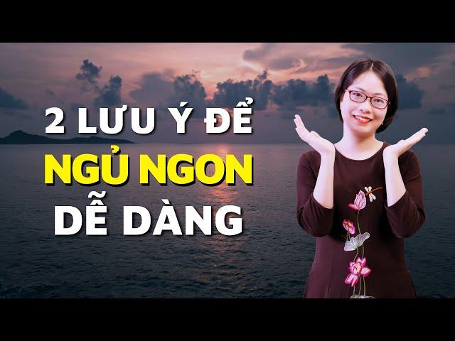 2 điều cần tránh để có giấc ngủ ngon dễ dàng | Hiên Dương