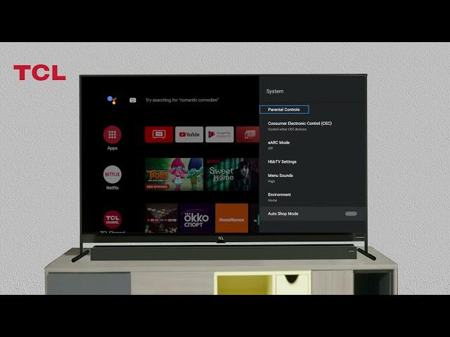 How to remove demo mode on TCL Android TV