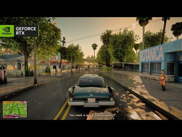 GTA San Andreas FULL GAME All Missions 4K GAMEPLAY WITH REMASTERED TEXTURE ULTRA GRAPHICS