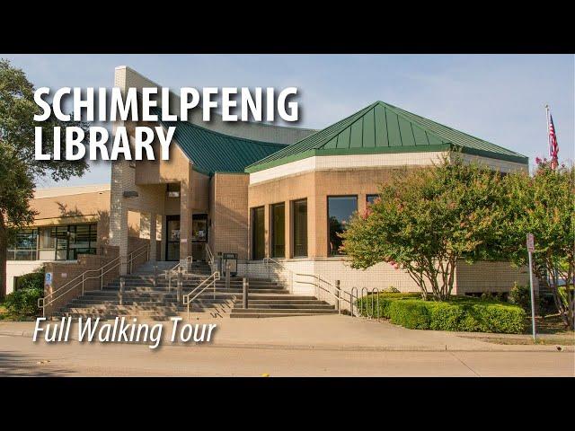 Walking Tour of Schimelpfenig Library (2024) Plano Public Library