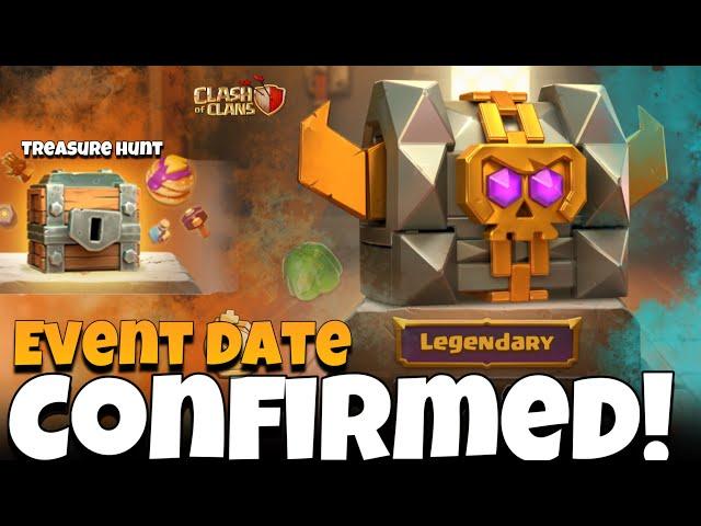 Supercell Confirmed! Treasure Hunt Event Date! (Clash of Clans)