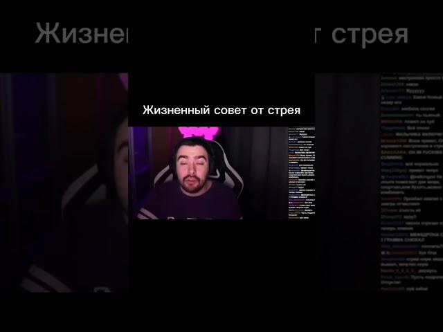 Жизненный совет от стрея #стрей228 #стрей228 #stray228 #стрей #shorts #dota2 #дота2 #дота