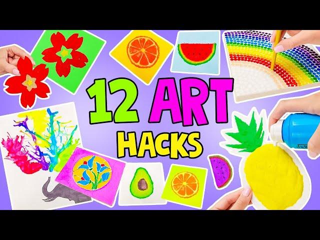 Draw Like A PRO! 12 Art Hacks To Create Masterpieces