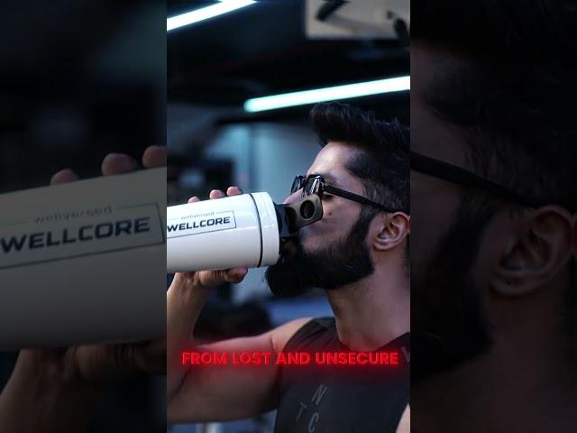Use code -ARJUN on wellversed.in for original creatine #transformation #beforeandafter #fatloss