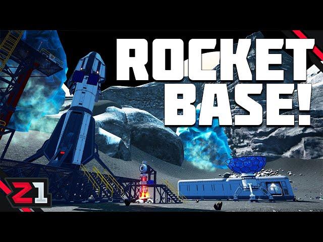 Starting The NEW Rocket Base! The Planet Crafter Selenea Start