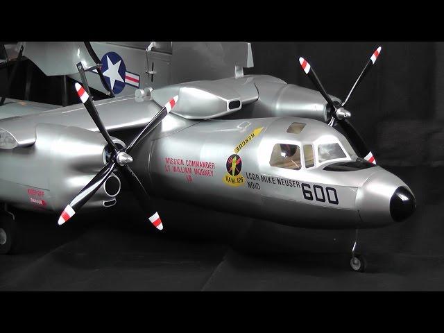 Maxford USA E-2 Hawkeye 1/14 ARF Instruction Video