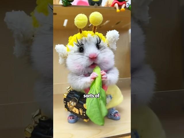 Will a hamster be given as a gift when you buy a courier #hamsters #cute #animals #lovestory