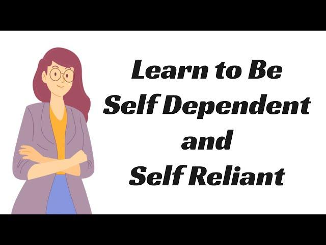 Learn to Be Self Dependent and Self Reliant || Tamil Motivational video || Vithai || Sathish