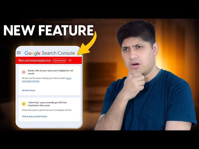 Recommendations in Google Search Console | Google Search Console New Feature Launched