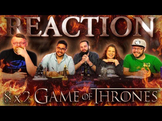 Game of Thrones 8x2 REACTION!! "A Knight of the Seven Kingdoms"