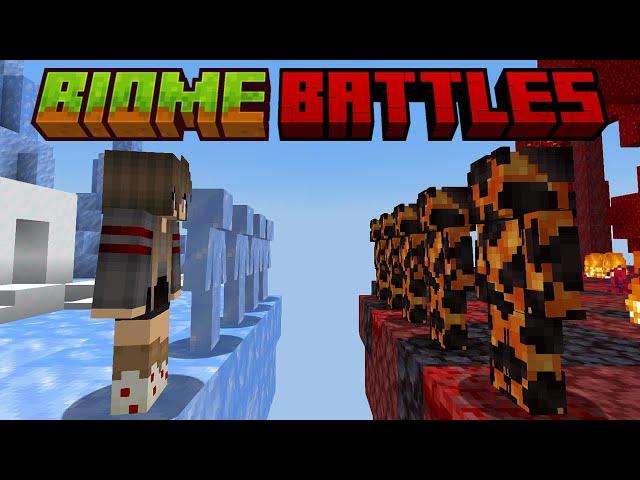 Minecraft BIOME BATTLES