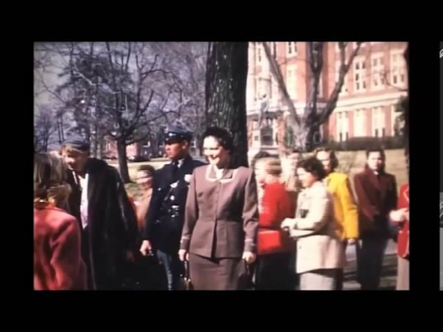 Eleanor Roosevelt visits Woman's College (now UNCG), February 1953