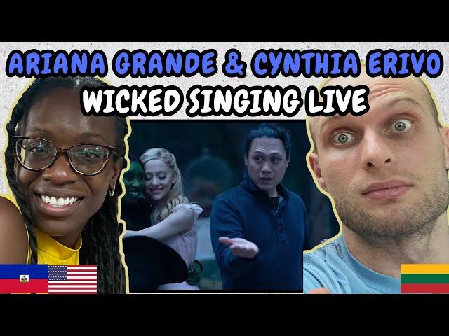 REACTION TO Ariana Grande & Cynthia Erivo - Wicked | Singing Live | FIRST TIME WATCHING