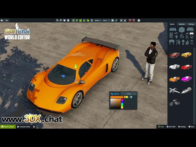 3DXChat Video | World Editor Community