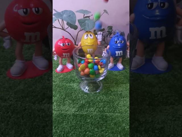 Sharing Is Caring #mnm #colorfulcandy #chocolate #youtubeshorts