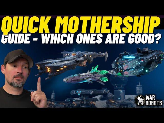 War Robots Late 2024 Mothership Guide - Best Motherships?