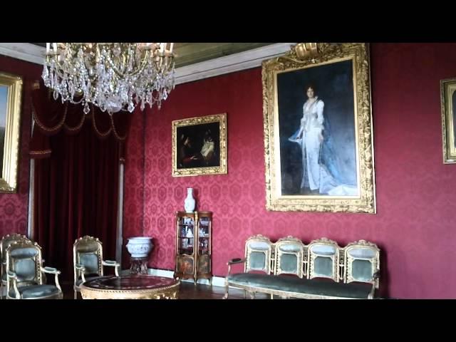 Queen's Portrait Room Ajuda National Palace Lisbon Potugal