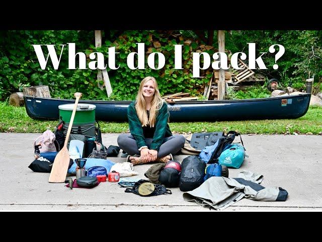 CANOE CAMPING GEAR 2024 | BOUNDARY WATERS BWCA