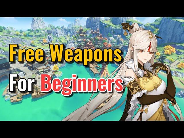 Top 5 Free Weapons for Genshin Beginners