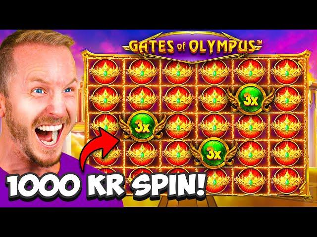 Satsar 50 000 kr på Gates of Olympus hos Bethard Casino