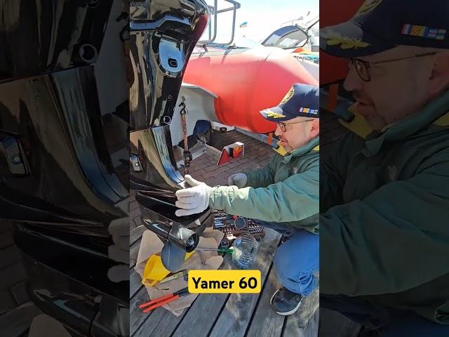 ПЛМ Yamer 60 Замена масла.Речной паритет #катер #риб #рибтурист