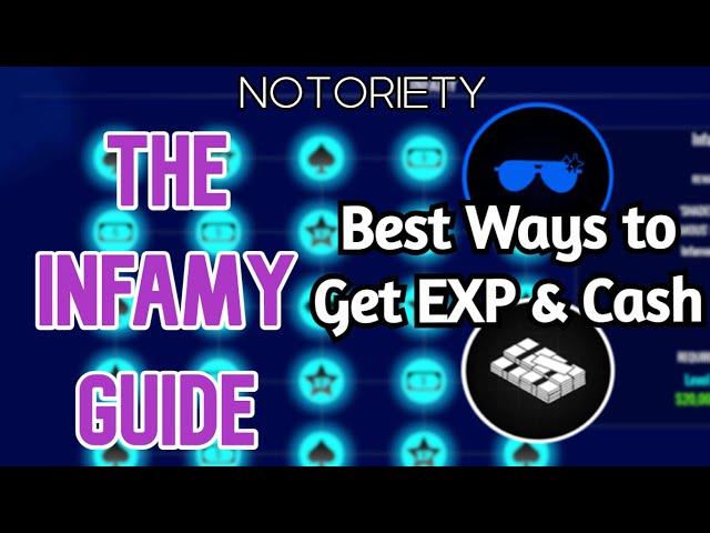 Notoriety | The INFAMY Guide (Best Ways to get EXP and cash)