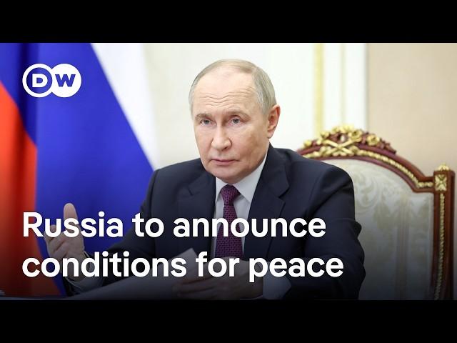 Russia says it will outline peace conditions amid largescale prisoner swap | DW News
