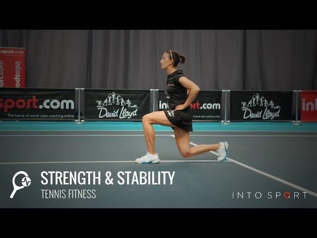 Online Tennis Coach: Clock Face Lunges