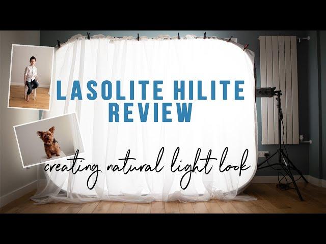 Lastolite Hilite Manfrotto  light modifier review, creating natural light look