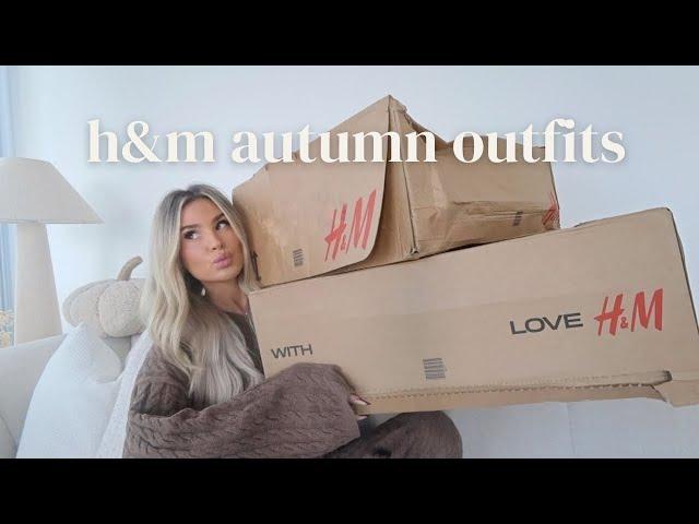 H&M autumn outfits haul  | cute jackets, boots, knitwear & more