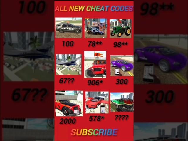 Indian Bikes Driving 3D || All NEW CHEATS CODES #shorts #short #shortsfeed #shortsvideo #viralvideo