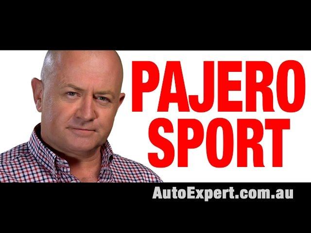 2016 Mitsubishi Pajero Sport review & road test | Auto Expert John Cadogan