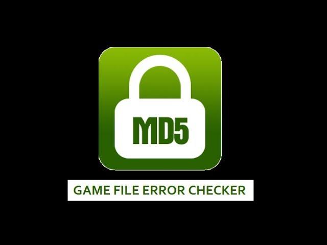 MD5 Checker for Game-Files