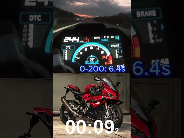 BMW S1000RR Acceleration 0-300!!!