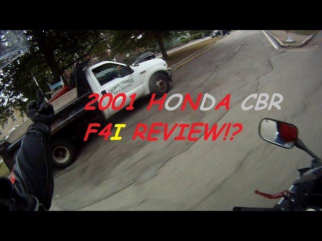 2001 Honda CBR 600 F4i review!