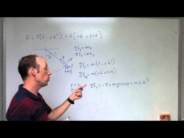 Pendulum in Polar Coordinates