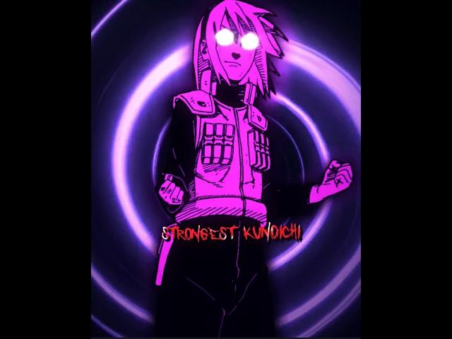 Strongest kunoichi in naruto boruto verse #naruto #sarada #anime #sakura #saradauchiha #manga