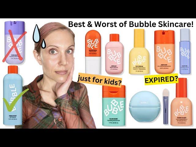 Ranking Every BUBBLE SKINCARE Product I've Tried!