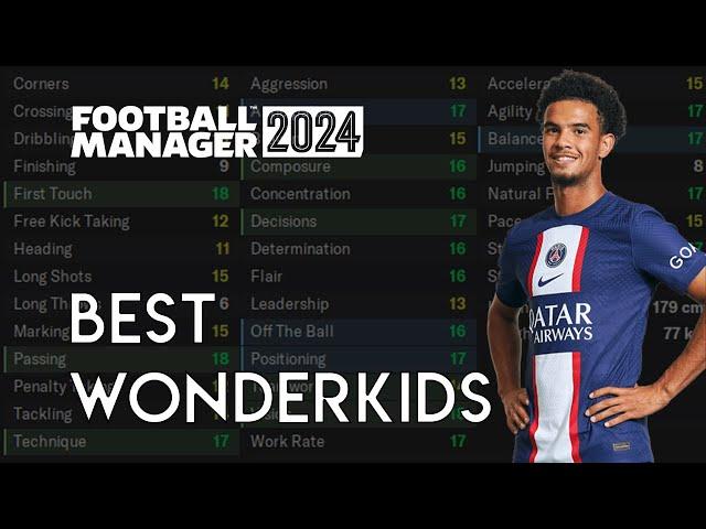  Unveiling FM24 Wonderkids: Going 10 YEARS into the future!  | Football Manager 2024