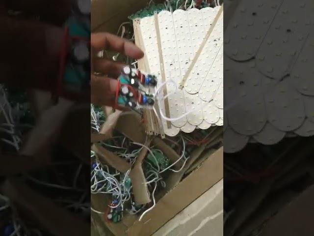 led light Raw materials in chandni chowk || led bulb Raw materials || #shorts