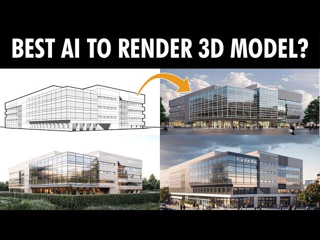 6 FREE AI ARCHITECTURE RENDERING Tools Compared | Step-by-Step Guide