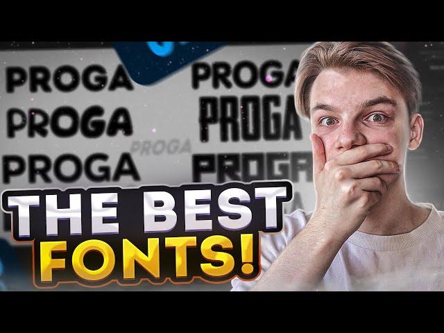 THE BEST FONTS FOR PHOTOSHOP / Best fonts for thumbnails / Fonts 2022