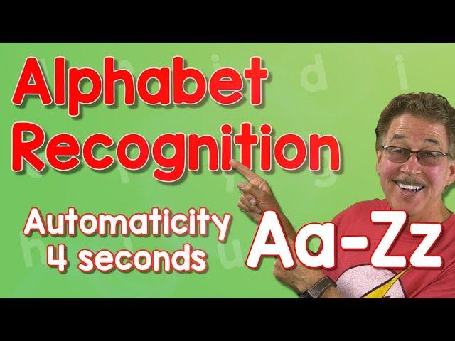 Alphabet Automaticity | Upper and Lower Case | 4 Seconds | Jack Hartmann