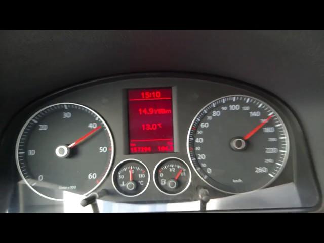 VW CADDY 1.9 TDI TOP SPEED