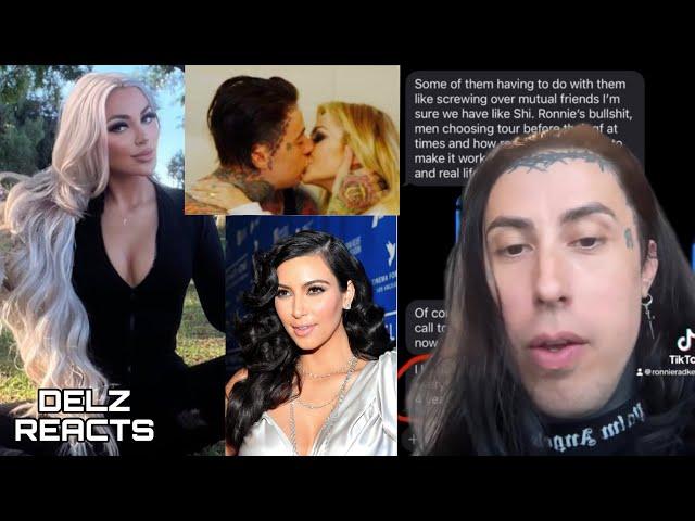 Ronnie Radke Exposes Kim Kardashian’s Dash Dolls Reality Show  Caroline Burt #fallinginreverse