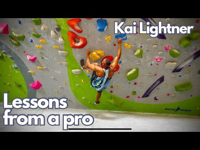 Kai Lightner shares his climbing know-how!