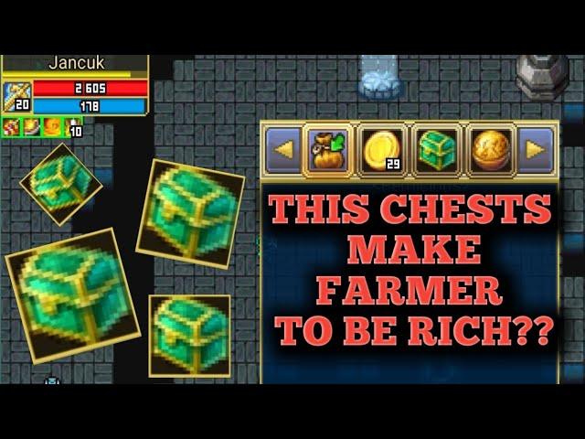 Warspear Online ■ Spot Farming lvl 20 at New Lab. and Open the Chests