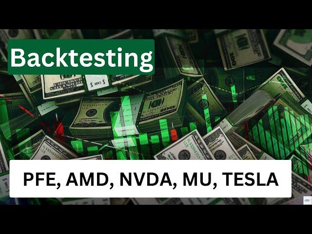 Проверка стратегий: AMD, MU, NVDA, PFE, TESLA