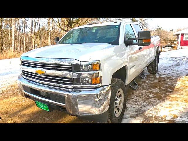 My NEW TRUCK! Chevy Silverado 3500HD Crew Cab Long Box!